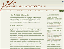 Tablet Screenshot of cadc.net