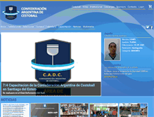 Tablet Screenshot of cadc.org.ar